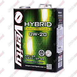 Масло моторное синтетическое VERITY HYBRID 0W20 SP/GF-6A 4л
